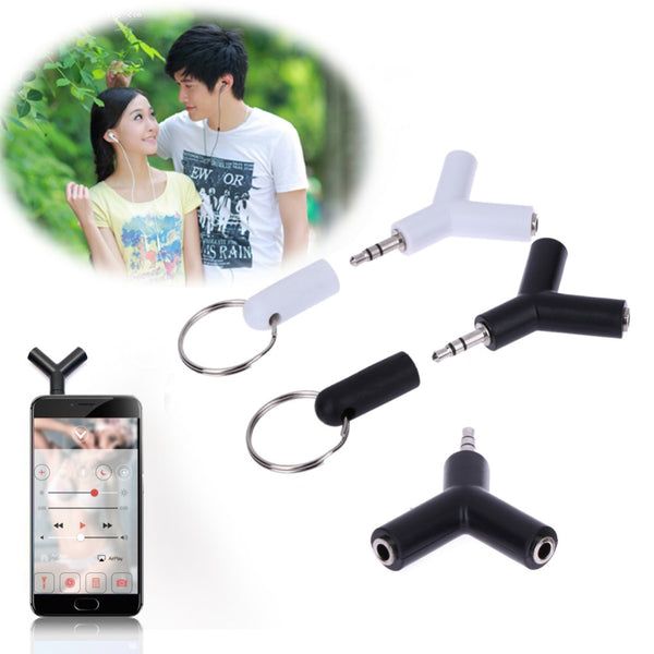 Double Jack Earphone Splitter